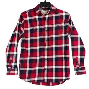 JACHS Flannel Shirt Mens M Rugged Durable Workwear Utility Core Heritage